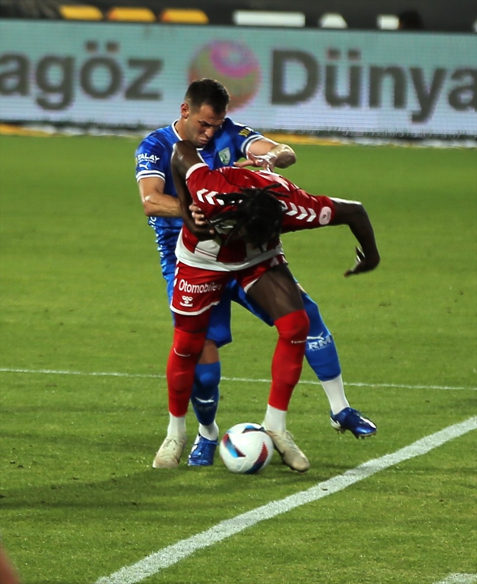 Trendyol Süper Lig'in 33. haftasında Sipay Bodrum FK ile Reeder Samsunspor, Grey Beton Bodrum...