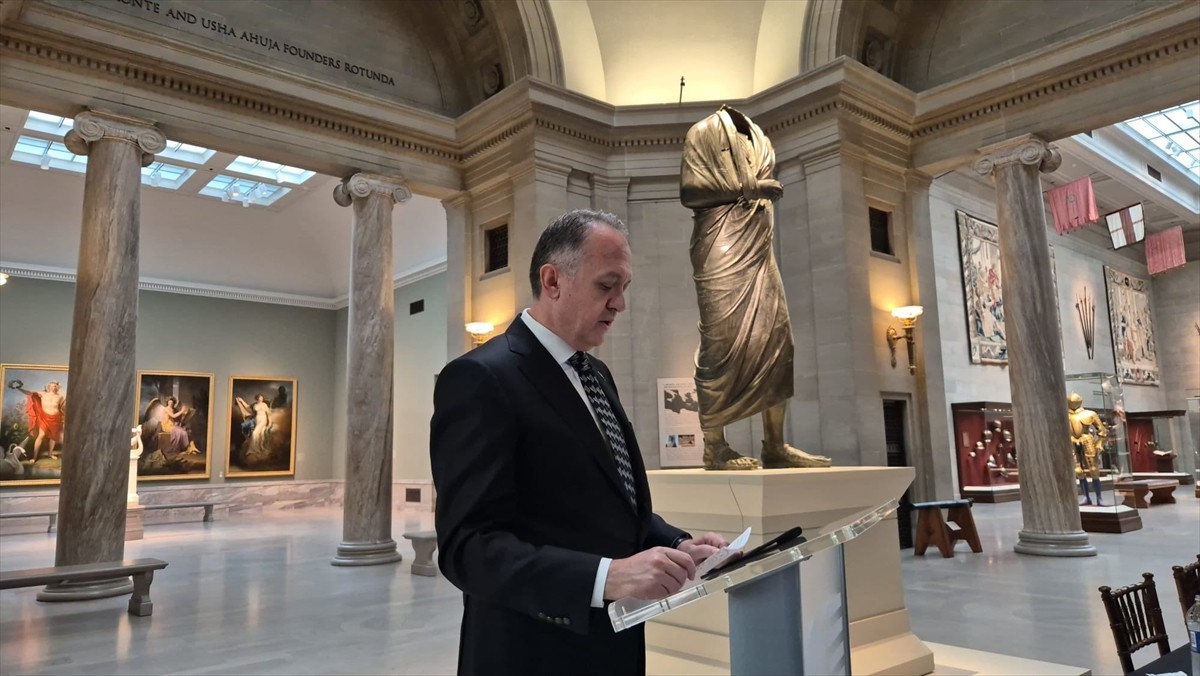 Türkiye'den kaçak kazılarla 1960'lı yıllarda yurt dışına kaçırılan Roma İmparatoru Marcus...