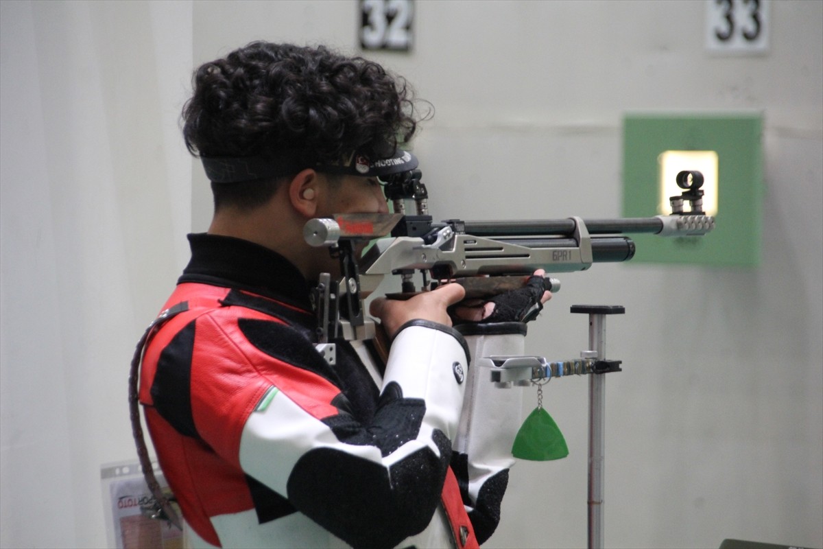 Türkiye Atıcılık Federasyonu tarafından Mersin'de düzenlenen Havalı Silahlar Türkiye Şampiyonası...