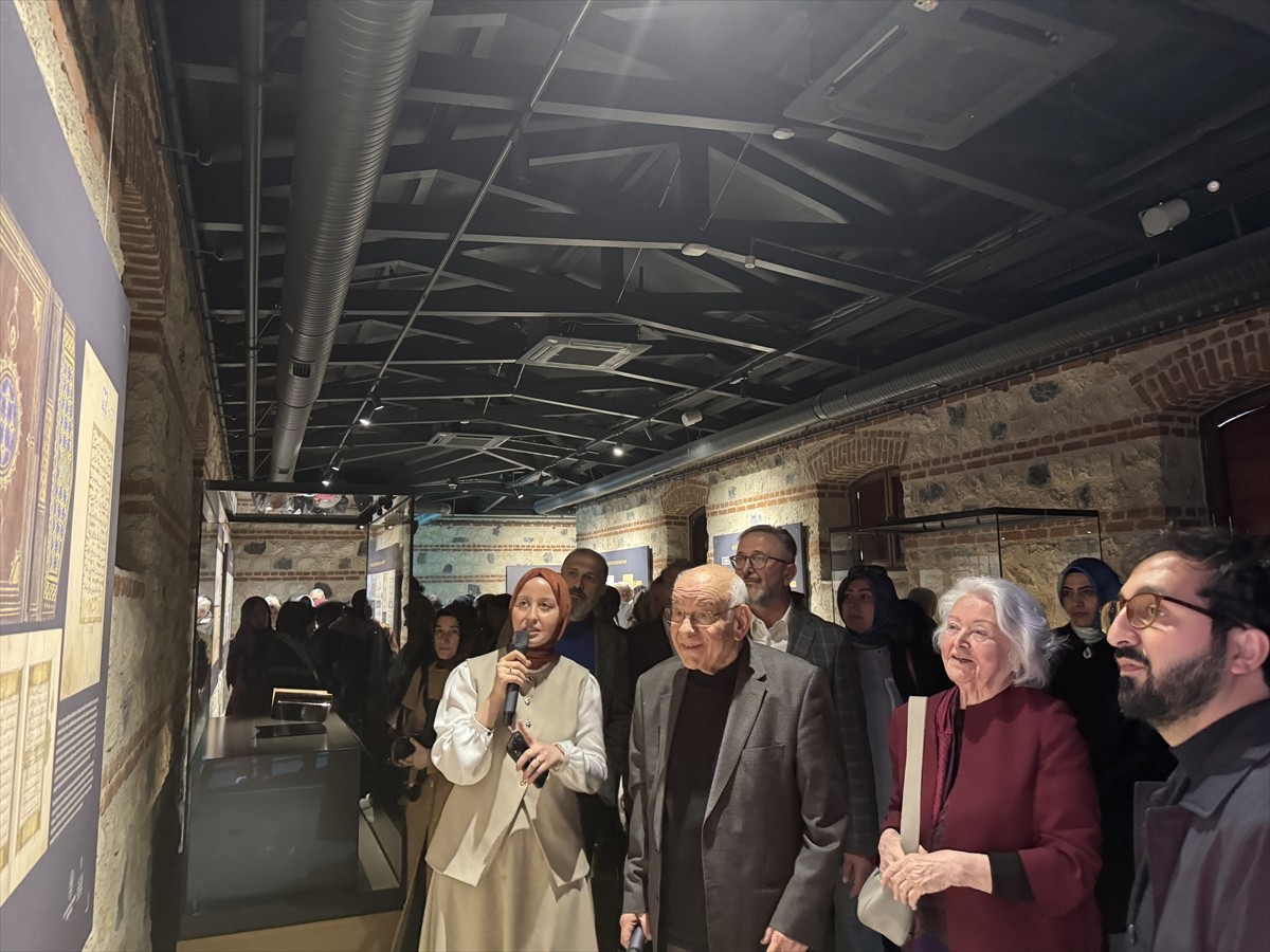 Türkiye Yazma Eser Kurumu Başkanlığı (TÜYEK) tarafından Rami Kütüphanesi'nde "Hattı ve Tezhibiyle...