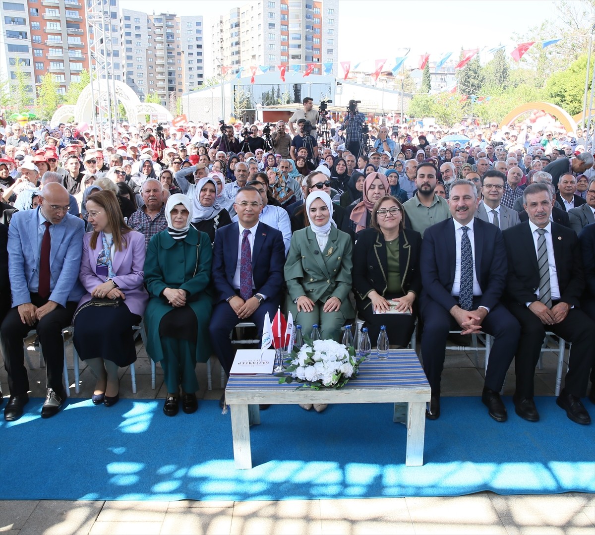 Aile ve Sosyal Hizmetler Bakanı Mahinur Özdemir Göktaş, Gaziantep Büyükşehir Belediyesi...