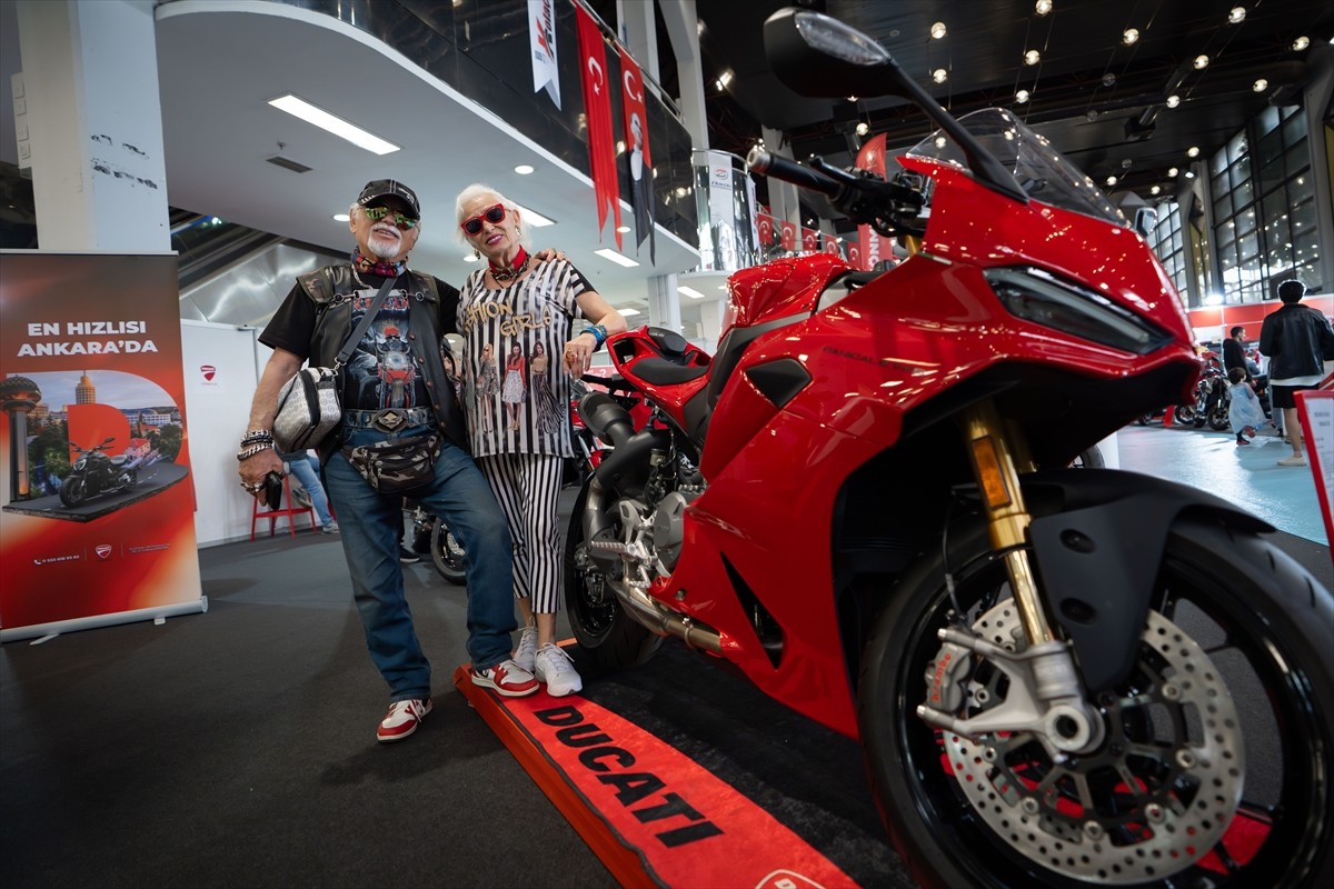 Ankara,'da ilk kez düzenlenen Motosiklet, Bisiklet Endüstrisi ve Aksesuarları Fuarı, Altınpark...