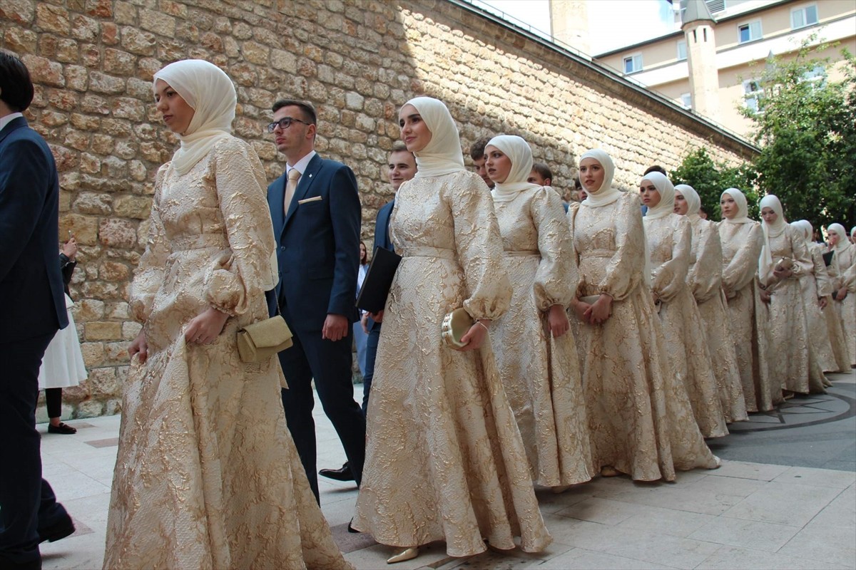 Bosna Hersek'in başkenti Saraybosna'daki önemli Osmanlı miraslarından Gazi Hüsrev Bey Medresesi...