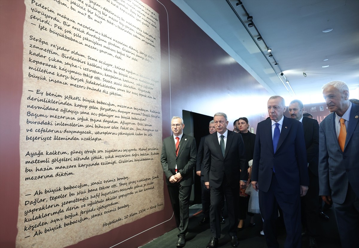 Cumhurbaşkanı Recep Tayyip Erdoğan, Necip Fazıl Kısakürek Kültür ve Araştırma Vakfınca, Atatürk...