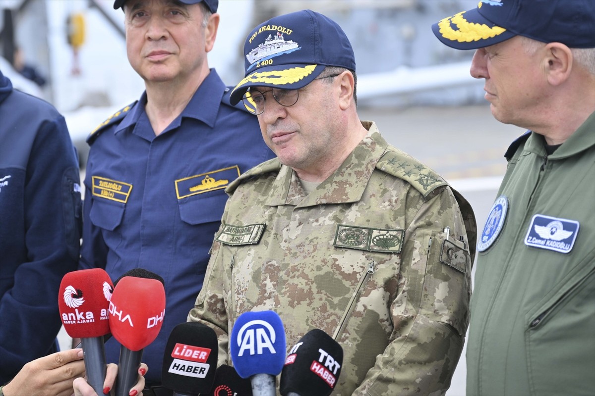 DENİZKURDU-II/2025 Tatbikatı Seçkin Gözlemci Günü'nde, Kara Kuvvetleri Komutanı Orgeneral Selçuk...