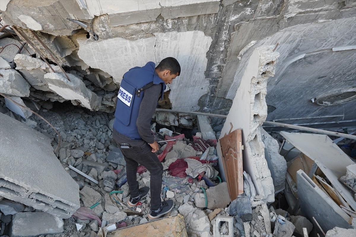 Dünya genelinde medya mensupları, 3 Mayıs’ta Basın Özgürlüğü Günü’nü kutlarken, Gazze’de görev...