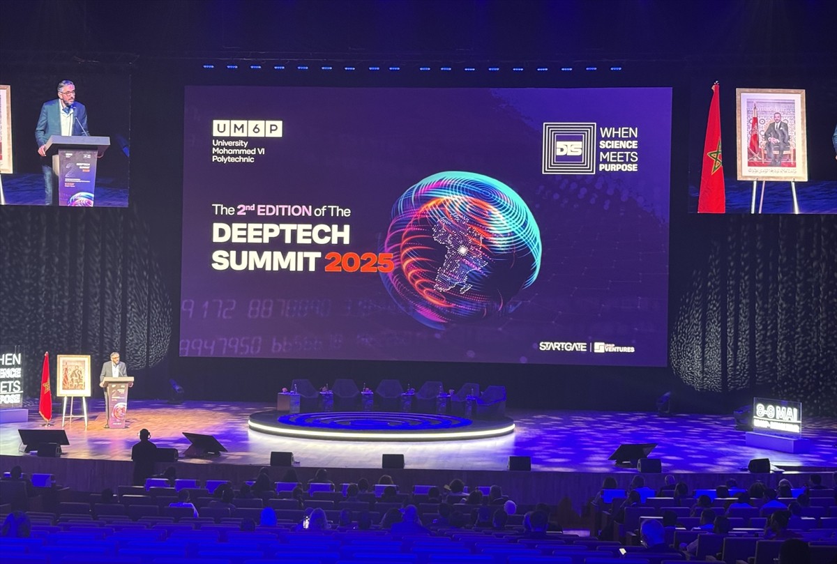 Fas'ta düzenlenen 2. DeepTech Zirvesi (DTS), yapay zeka ve derin teknolojilerin Afrika'nın...
