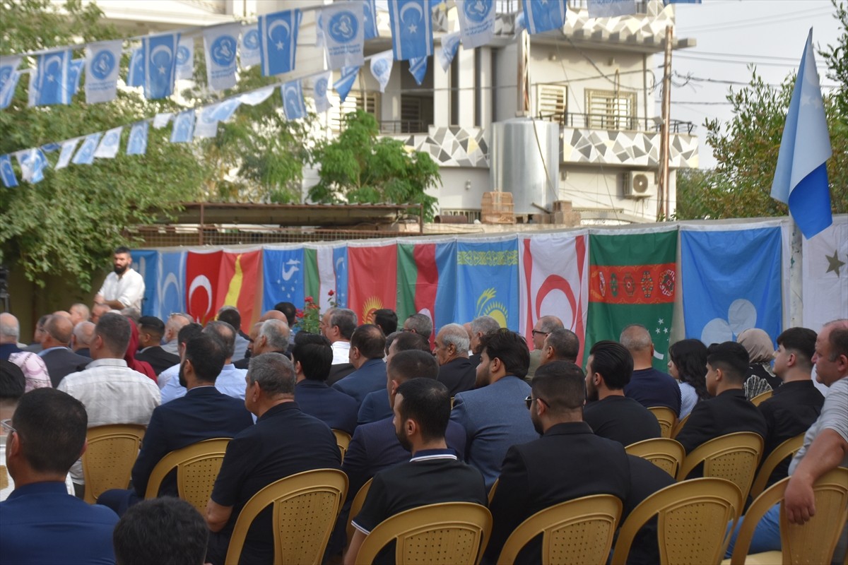 Irak'ın Kerkük kentinde Türkmen Milliyetçi Hareketi tarafından 3 Mayıs Türkçülük Günü kapsamında...