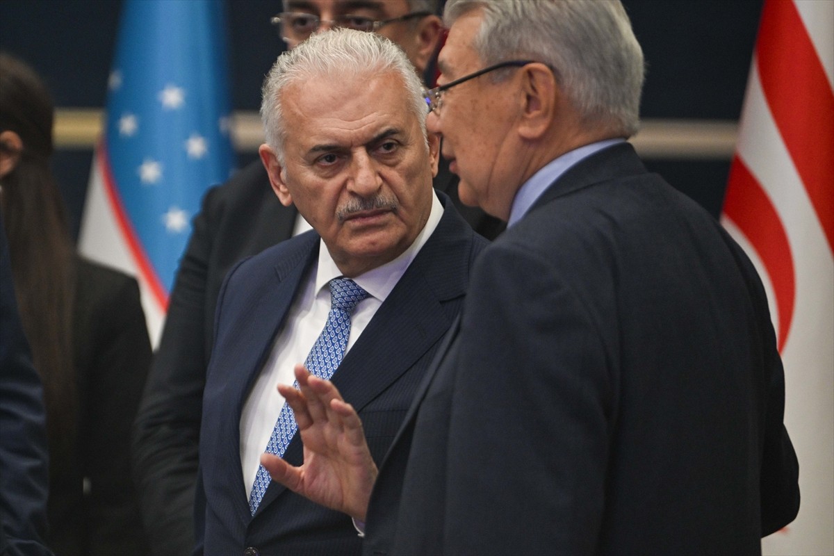 KKTC'nin Girne kentinde bir otelde düzenlenen Türk Devletleri Teşkilatı (TDT) Aksakallar Konseyi...