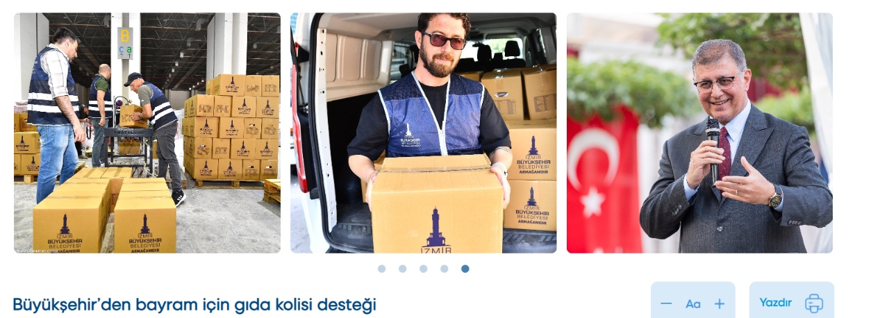 Kurban Bayramı öncesi İzmir'de yürekler ısınacak: Büyükşehir'den hem gıda kolisi Hem 1.000 TL nakit geliyor!