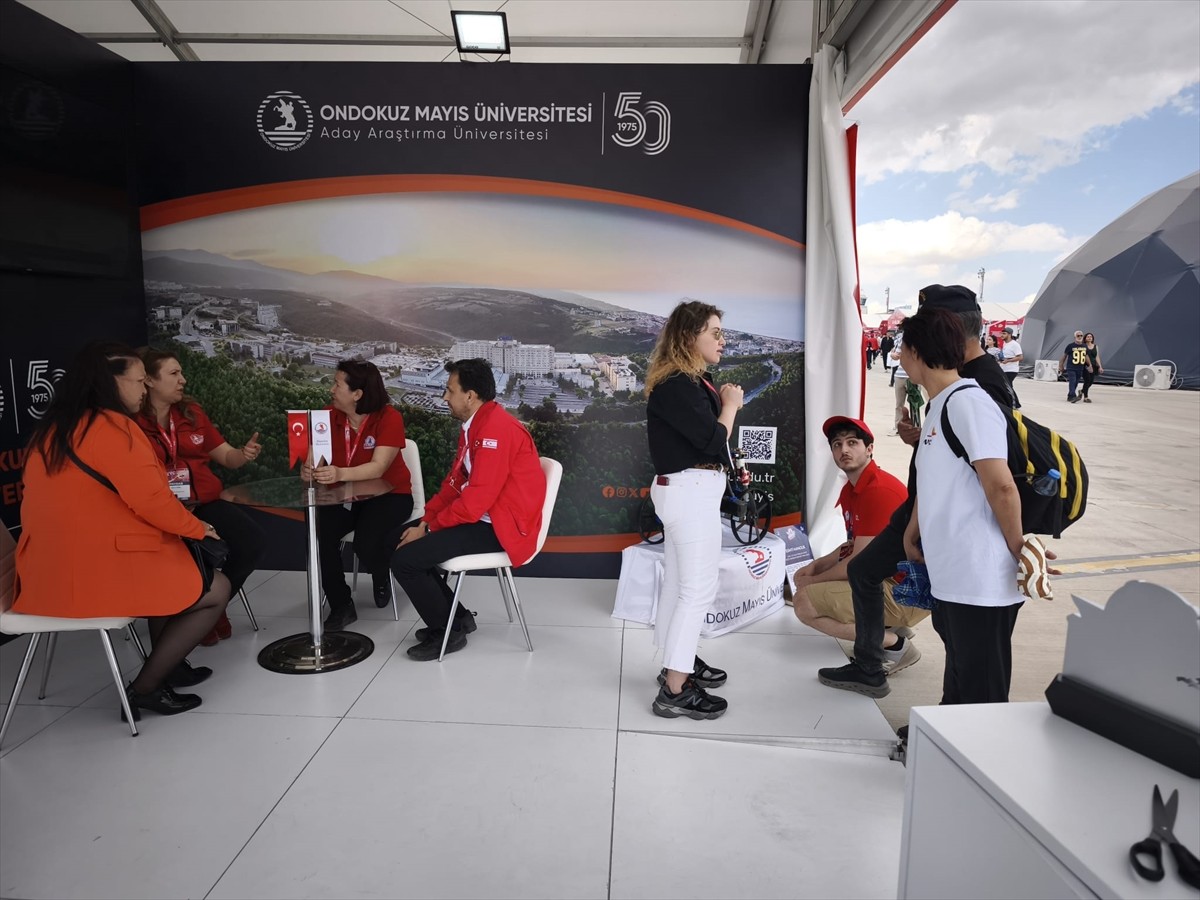 Ondokuz Mayıs Üniversitesi (OMÜ), Kuzey Kıbrıs Türk Cumhuriyeti'nde (KKTC) düzenlenen TEKNOFEST...