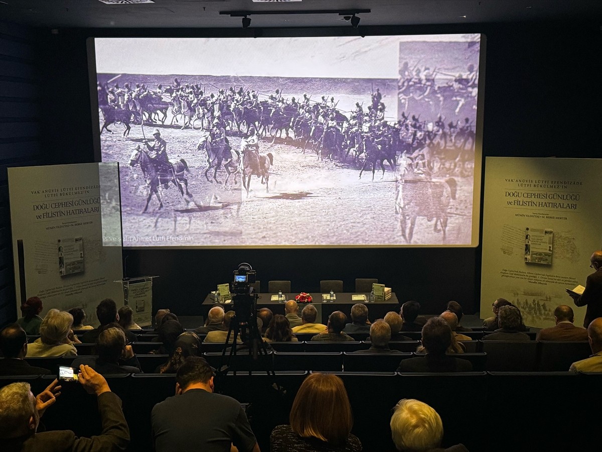 "Vakanüvis Lütfi Efendizade Lütfi Bükülmez'in Doğu Cephesi Günlüğü ve Filistin Hatıraları" kitabı...