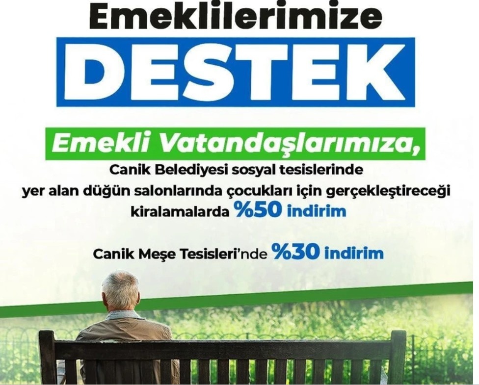 Samsun’dan emeklilere beklenmedik destek! Yüzde 30-50 indirimli gelecek 