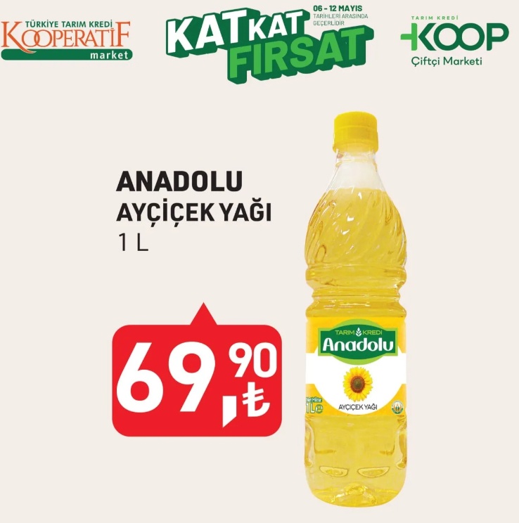 Tarım Kredi'ye koştur koştur götürtecek indirim! Mutfaklara 65 TL'ye giriyor