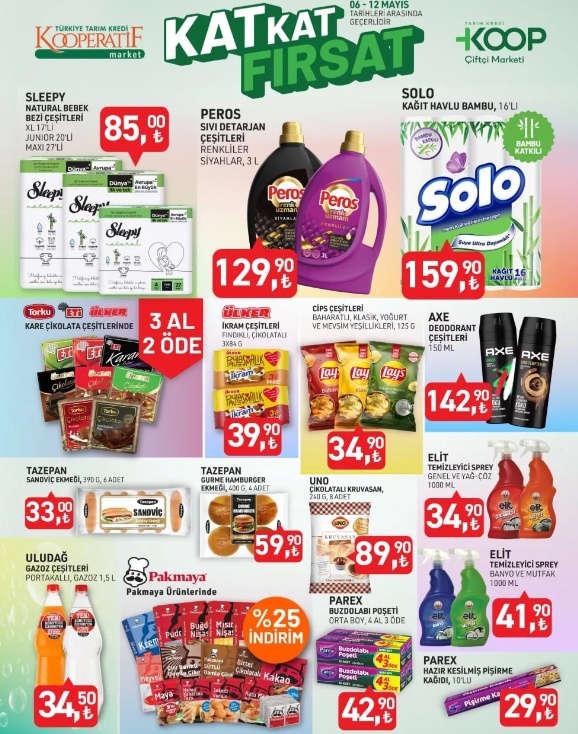 Tarım Kredi'ye koştur koştur götürtecek indirim! Mutfaklara 65 TL'ye giriyor