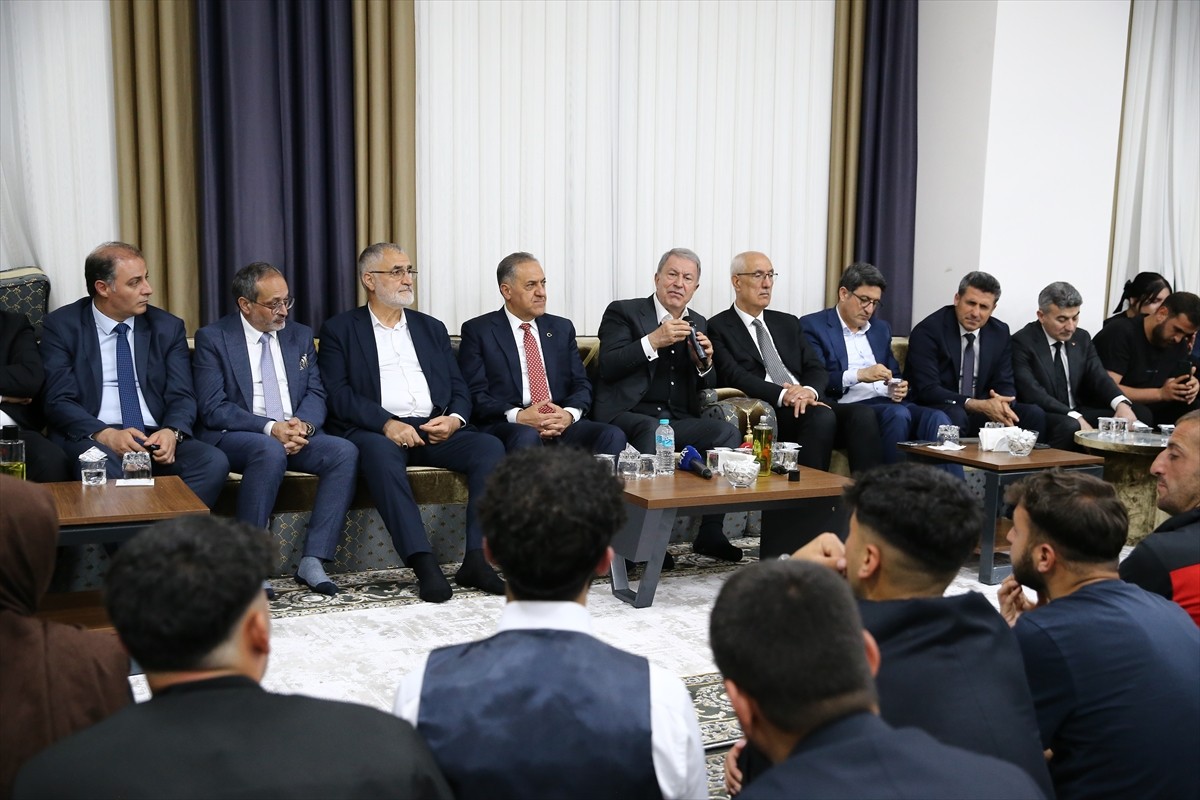 TBMM Milli Savunma Komisyonu Başkanı ve AK Parti Kayseri Milletvekili Hulusi Akar, Bingöl'deki...