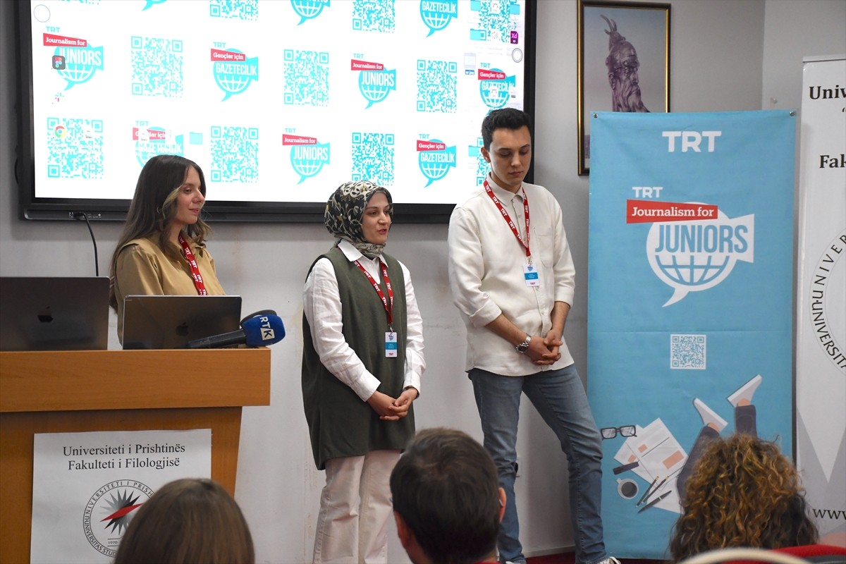 TRT ile Priştine Yunus Emre Enstitüsü (YEE) işbirliğinde gerçekleştirilen Dijital Gazetecilik...