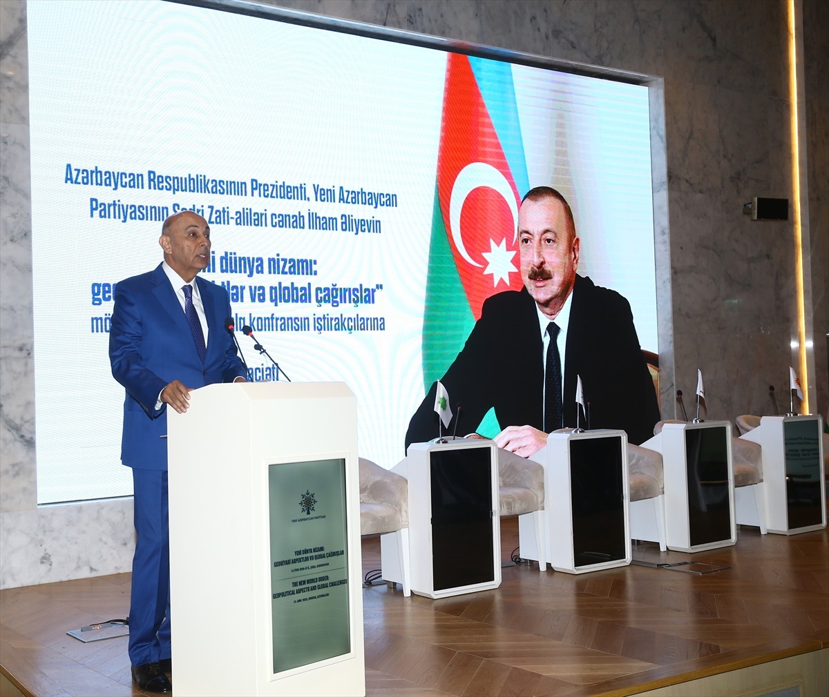 Azerbaycan'ın Şuşa kentinde, Türkiye ile Azerbaycan ilişkilerini müttefiklik düzeyine çıkaran Şuşa...