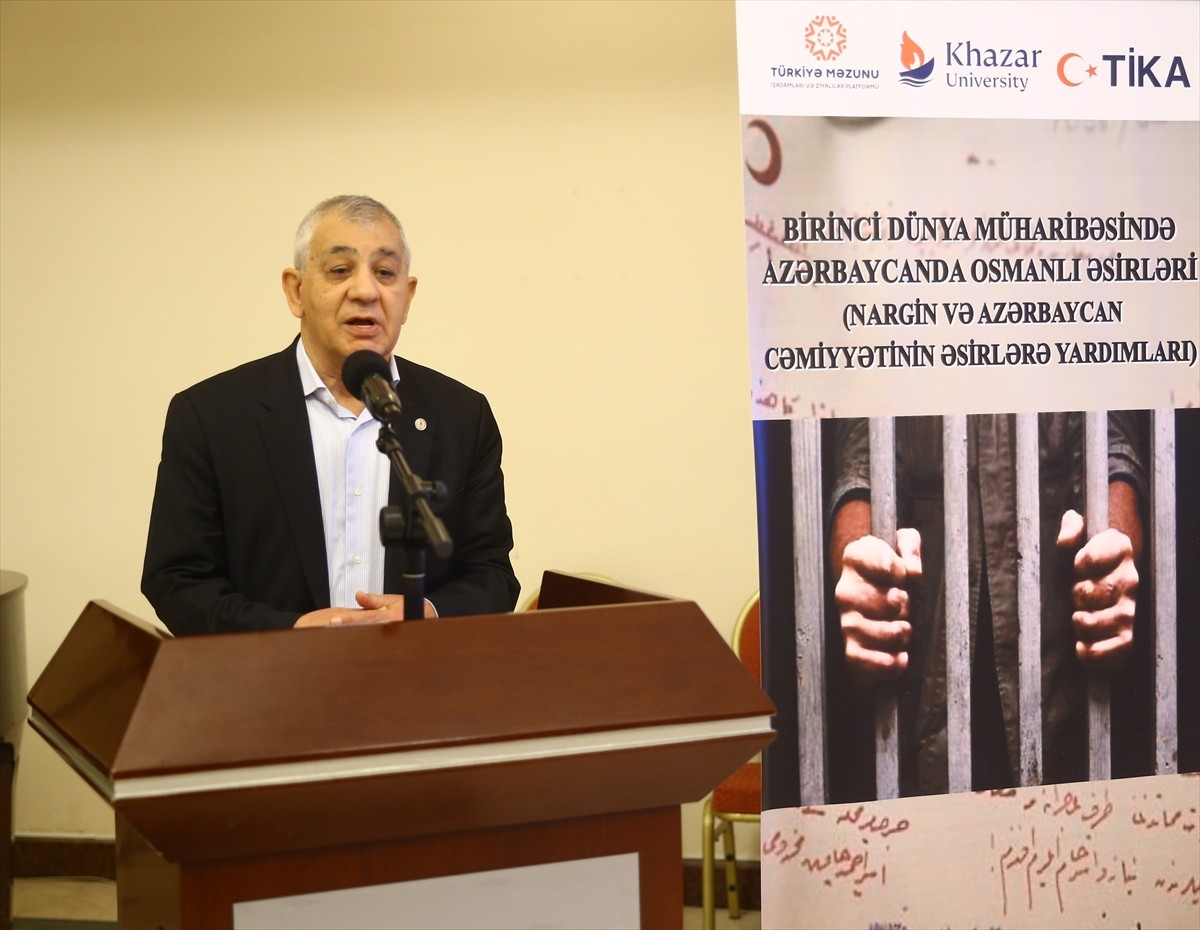  Azerbaycan’ın başkenti Bakü'de, "1. Dünya Savaşı'nda Azerbaycan'da Osmanlı Esirleri" konulu...