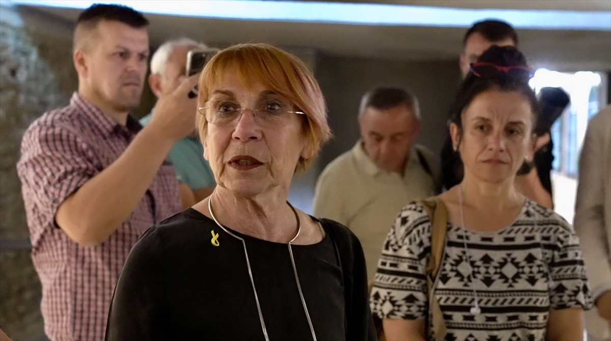 Bulgaristan'ın başkenti Sofya'da açılan "Sürgün (Banishment)" isimli sergide, ülkede eski komünist...