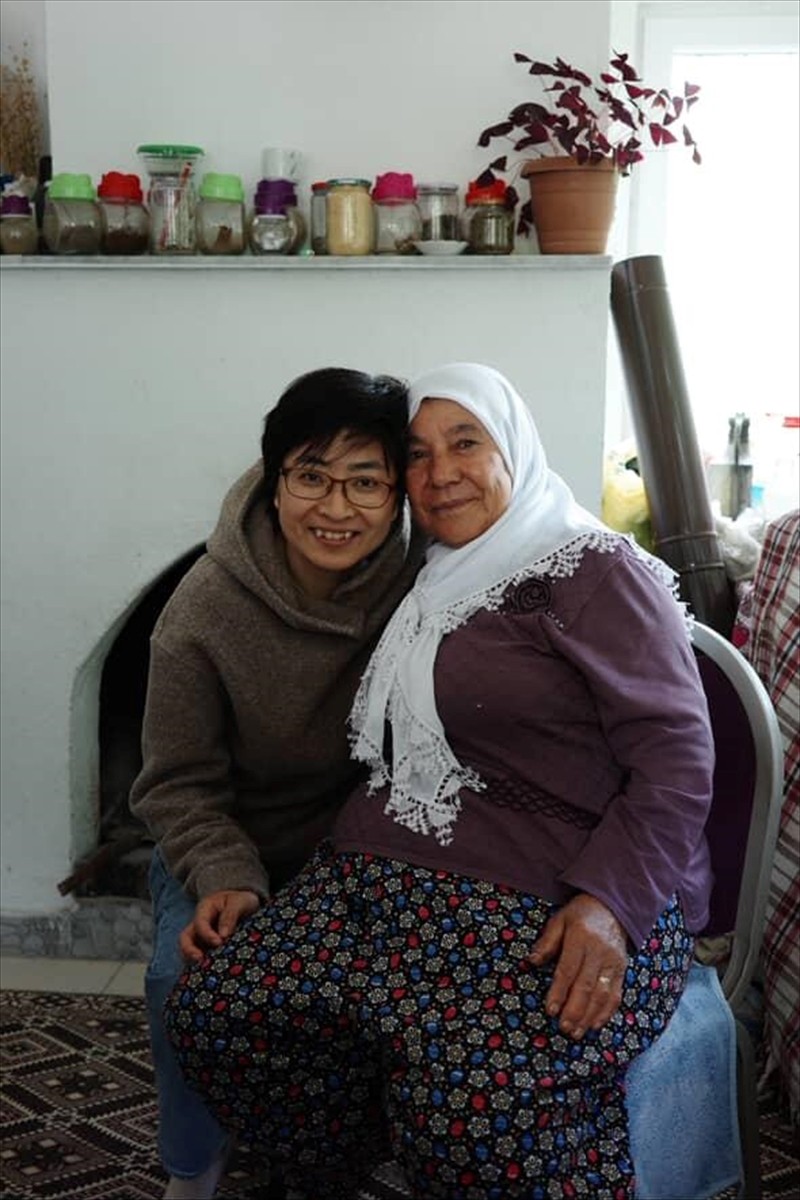 Çin'den Türkiye'ye tatil için gelen ve kiraladıkları araçla Acıpayam ilçesinde trafik kazası...