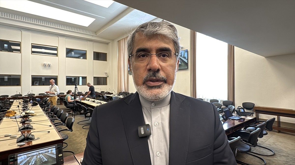 İran'ın Birleşmiş Milletler (BM) Cenevre Ofisi nezdinde Daimi Temsilcisi Büyükelçi Ali Bahreini...