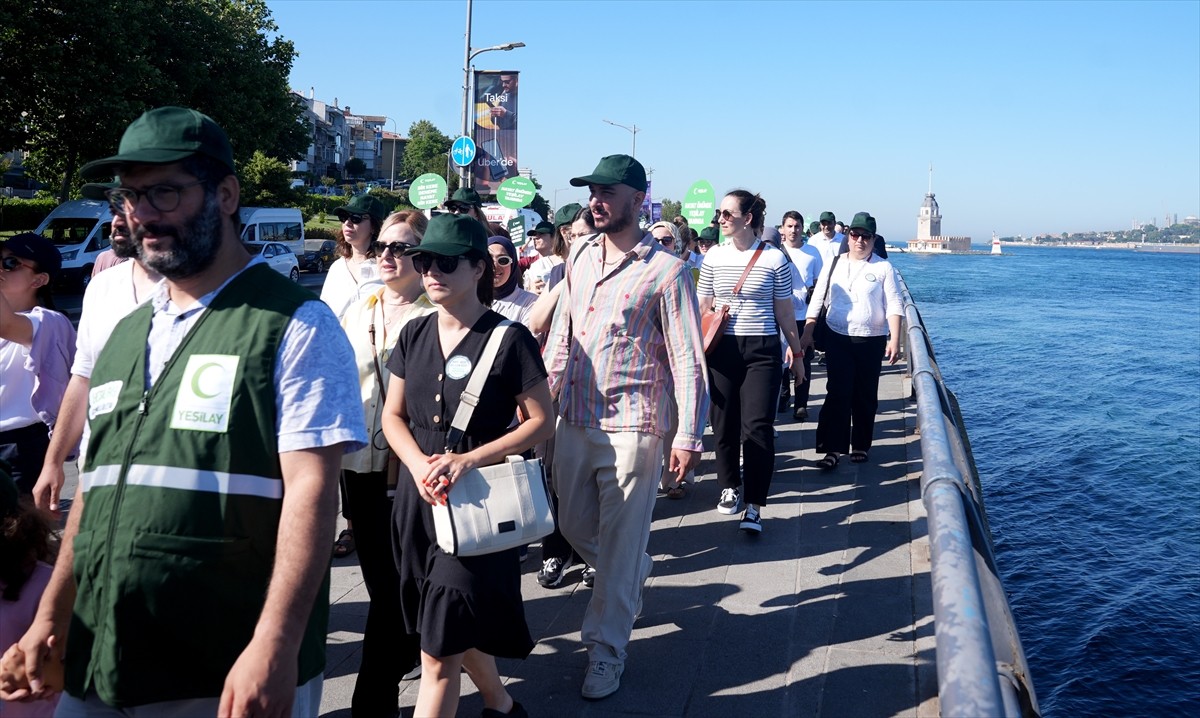 İstanbul İl Sağlık Müdürlüğünce, Üsküdar'da Valilik desteğiyle 26 Haziran Dünya Uyuşturucu...