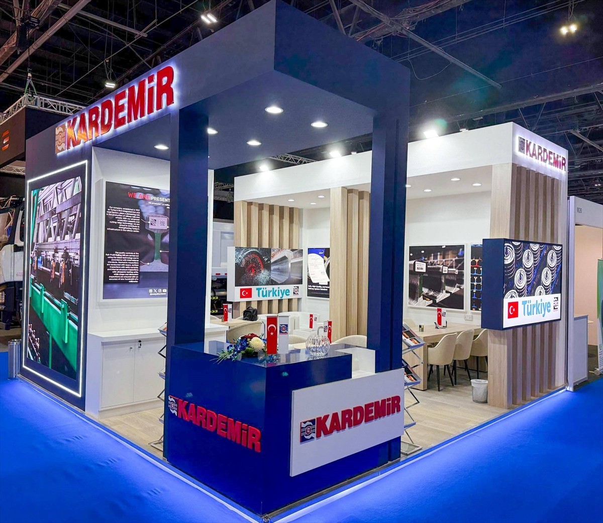 Karabük Demir ve Çelik Fabrikaları (KARDEMİR), "Middle East Rail 2025 Fuarı"na katıldı.