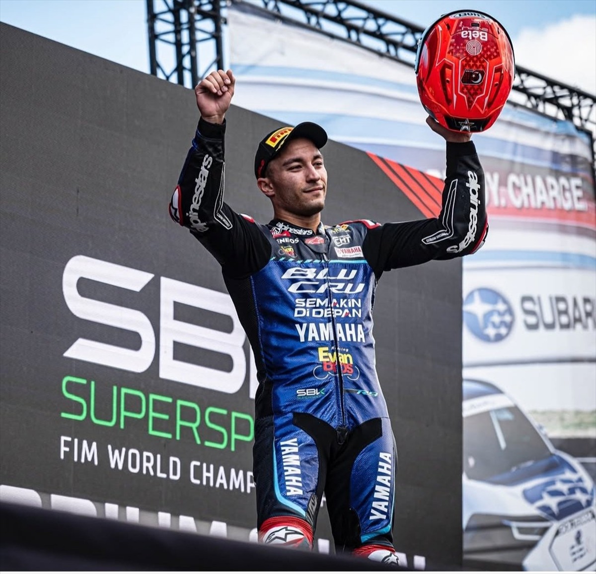 Milli motosikletçi Can Öncü, İtalya'da düzenlenen Dünya Supersport Şampiyonası'nın 6 ayağında...