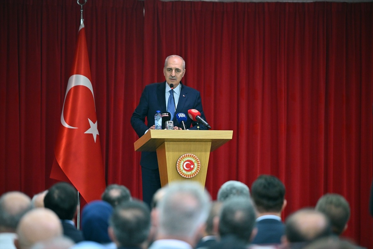 TBMM Başkanı Numan Kurtulmuş, NATO Parlamento Başkanları Zirvesi dolayısıyla bulunduğu Belçika'nın...