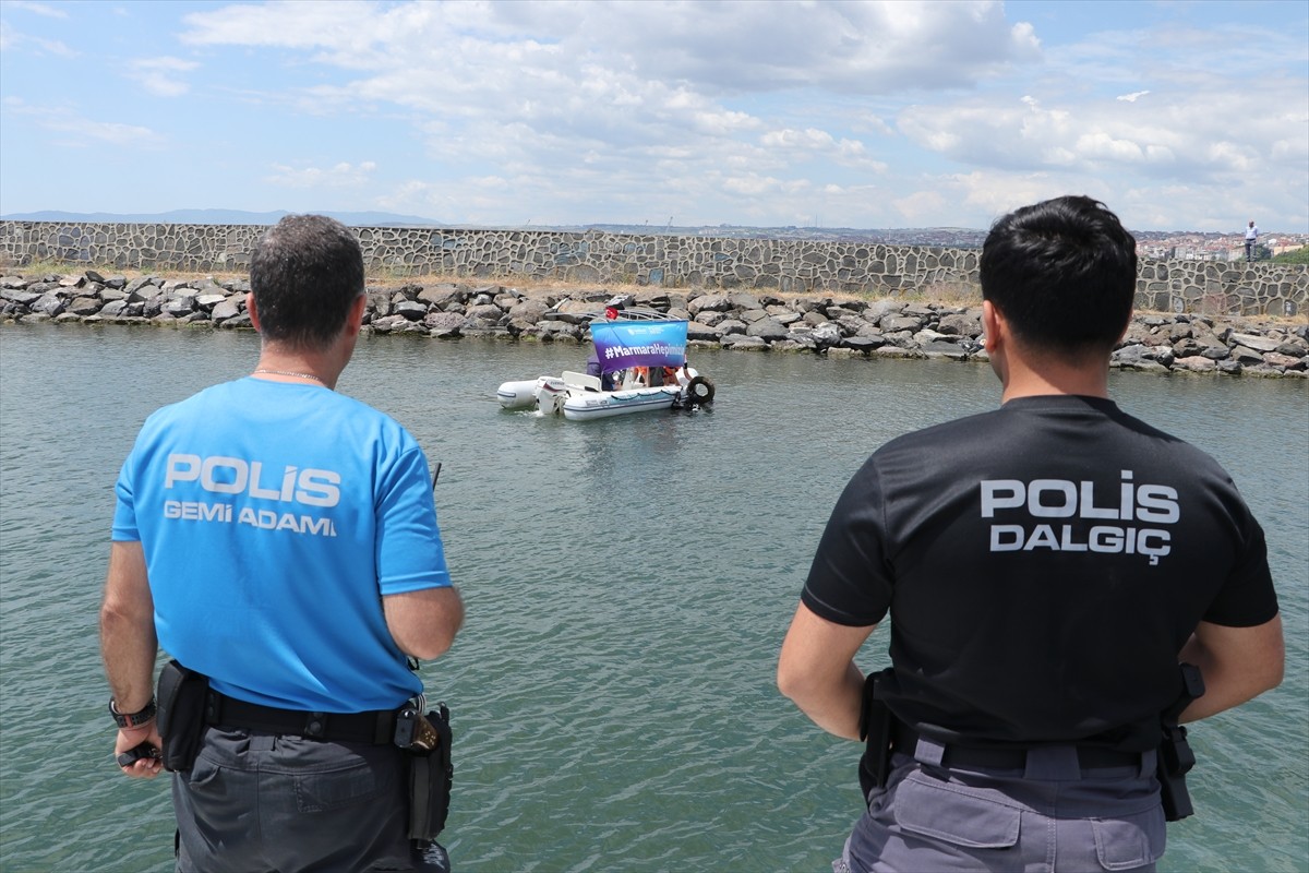 Tekirdağ'da Çevre Haftası kapsamında deniz dibi temizliği gerçekleştirildi. Tekirdağ Büyükşehir...