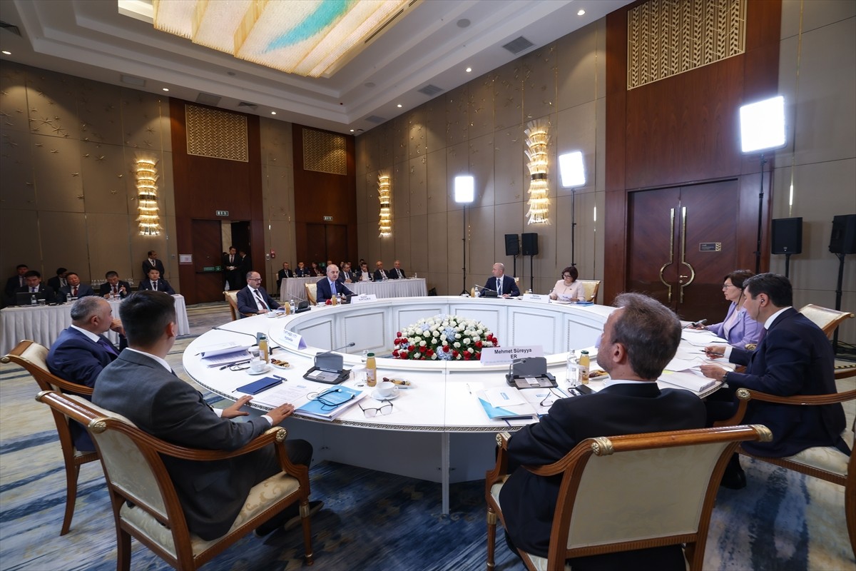 Türkiye Büyük Millet Meclisi (TBMM) Başkanı Numan Kurtulmuş, Kazakistan’ın başkenti Astana’da...