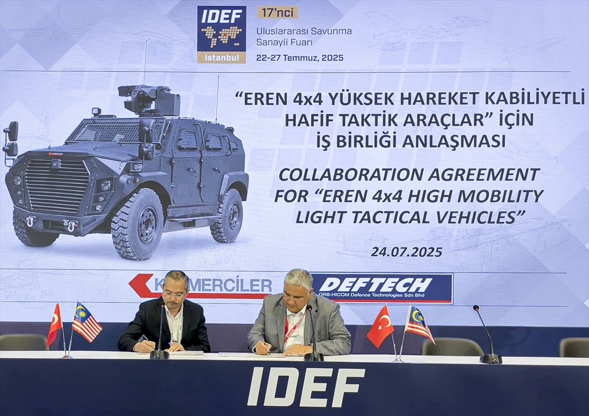 Anadolu Ajansının (AA) "Global İletişim Ortağı" olduğu 17. Uluslararası Savunma Sanayii Fuarı...