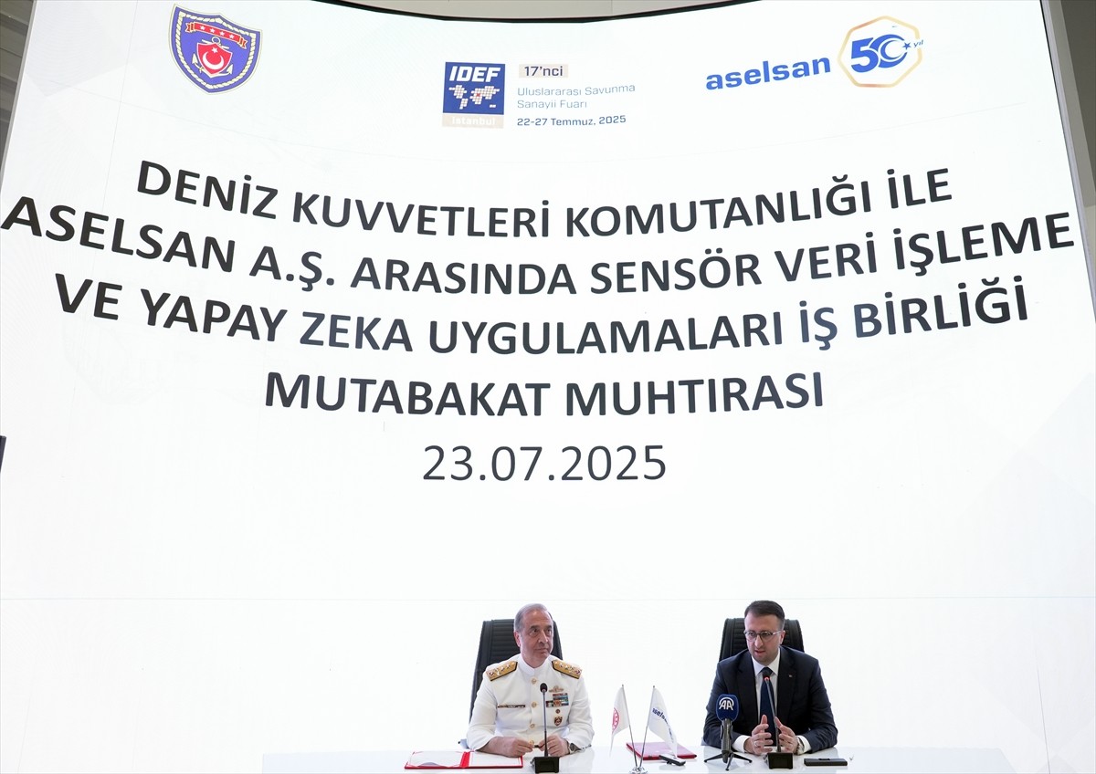 Anadolu Ajansının (AA) "Global İletişim Ortağı" olduğu IDEF 2025, Milli Savunma Bakanlığı ev...