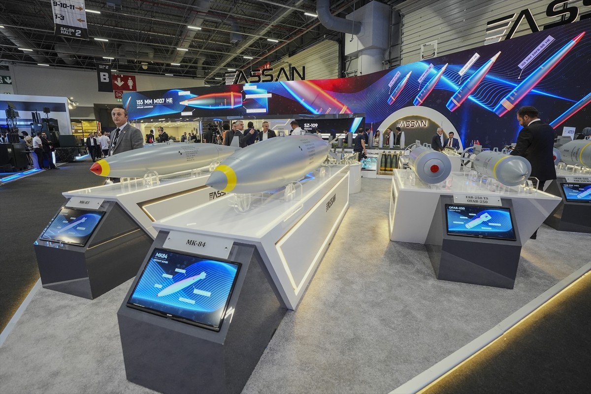 Anadolu Ajansının (AA) "Global İletişim Ortağı" olduğu IDEF 2025, Milli Savunma Bakanlığı ev...