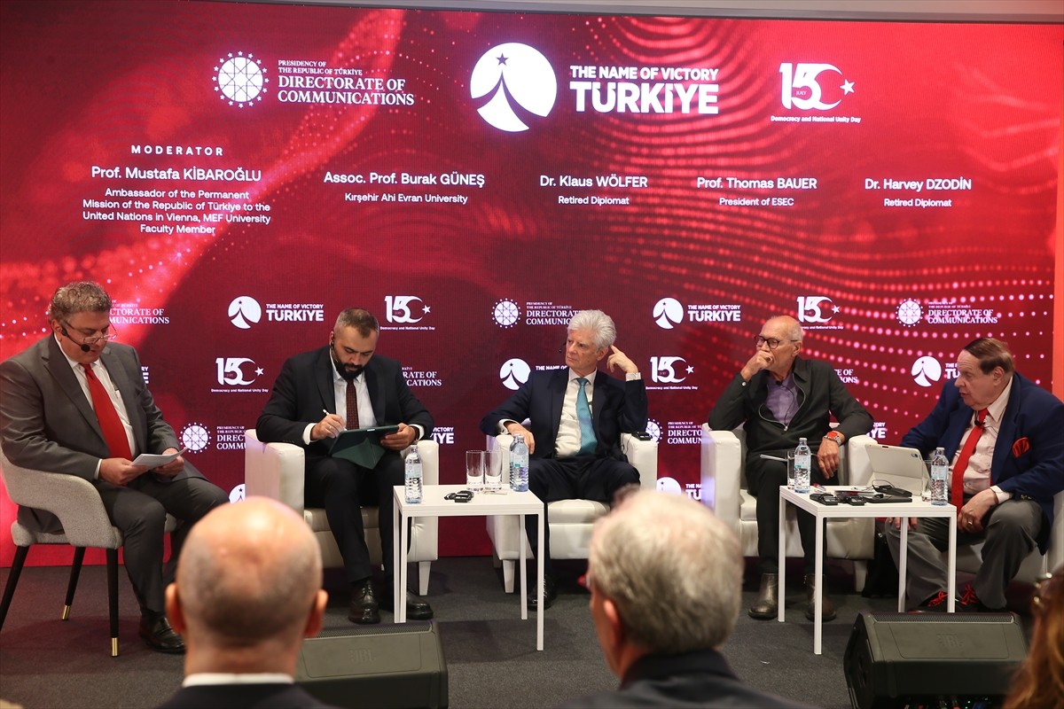 Avusturya'nın başkenti Viyana'da, "15 Temmuz Demokrasi ve Milli Birlik Günü" etkinlikleri...