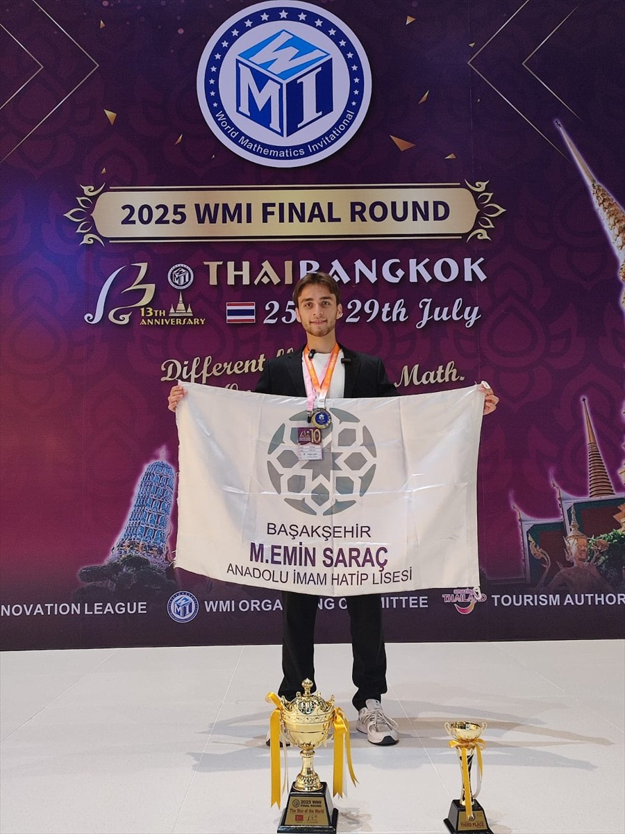 Başakşehir Mehmet Emin Saraç Anadolu İmam Hatip Lisesi öğrencisi Furkan Çifci, uluslararası...