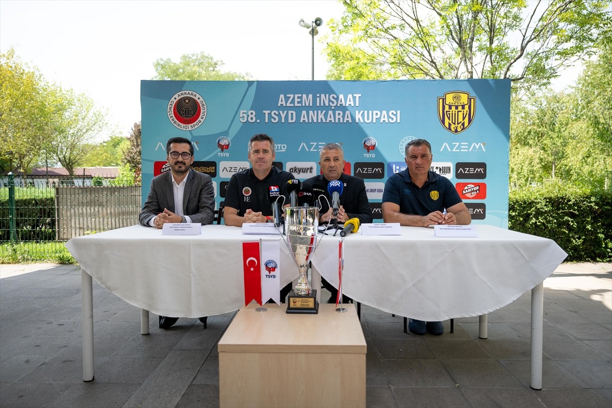 Bu yıl 58'incisi düzenlenecek Türkiye Spor Yazarları Derneği (TSYD) Ankara Kupası maçı öncesi...