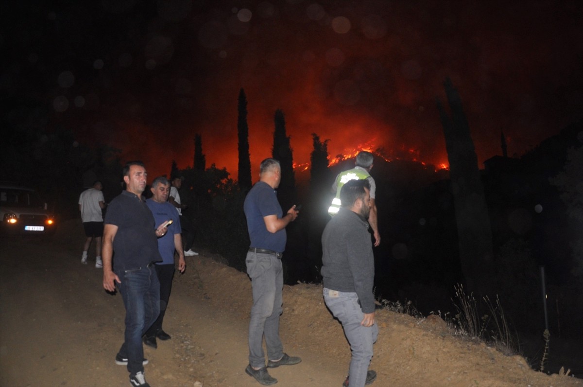 İzmir'in Ödemiş ilçesi Tosunlar Mahallesi Manastır mevkisindeki ormanlık alanda henüz...