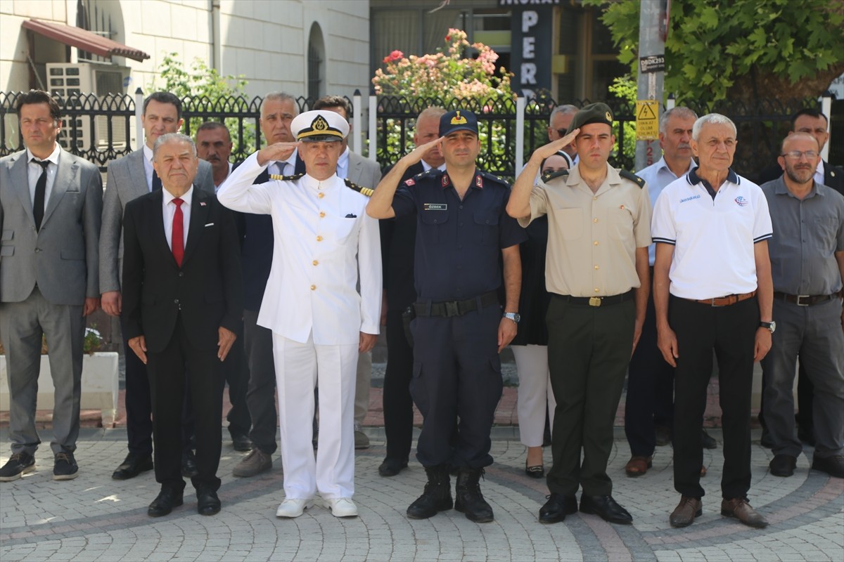 Kastamonu'nun İnebolu ilçesinde, 1 Temmuz Denizcilik ve Kabotaj Bayramı dolayısıyla tören...