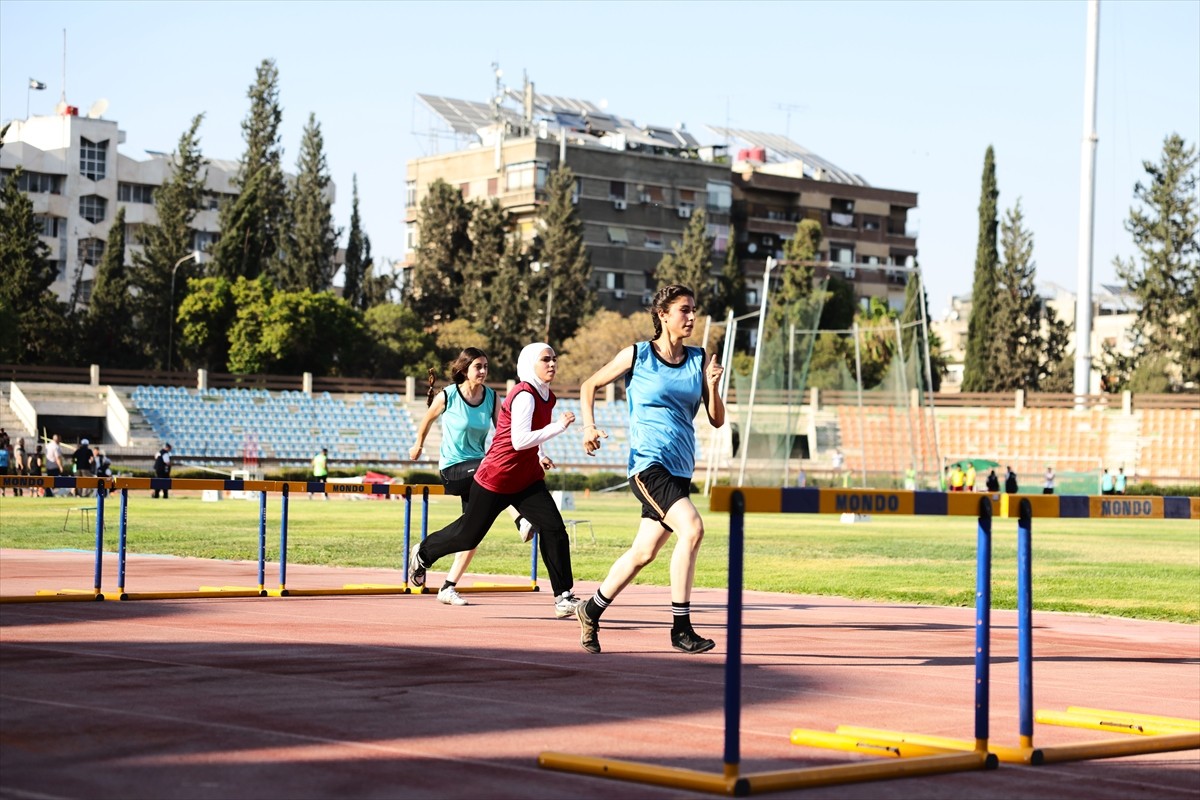 Suriye'nin başkenti Şam'da düzenlenen organizasyonda, ülkenin farklı bölgelerinden gelen 200'ün...