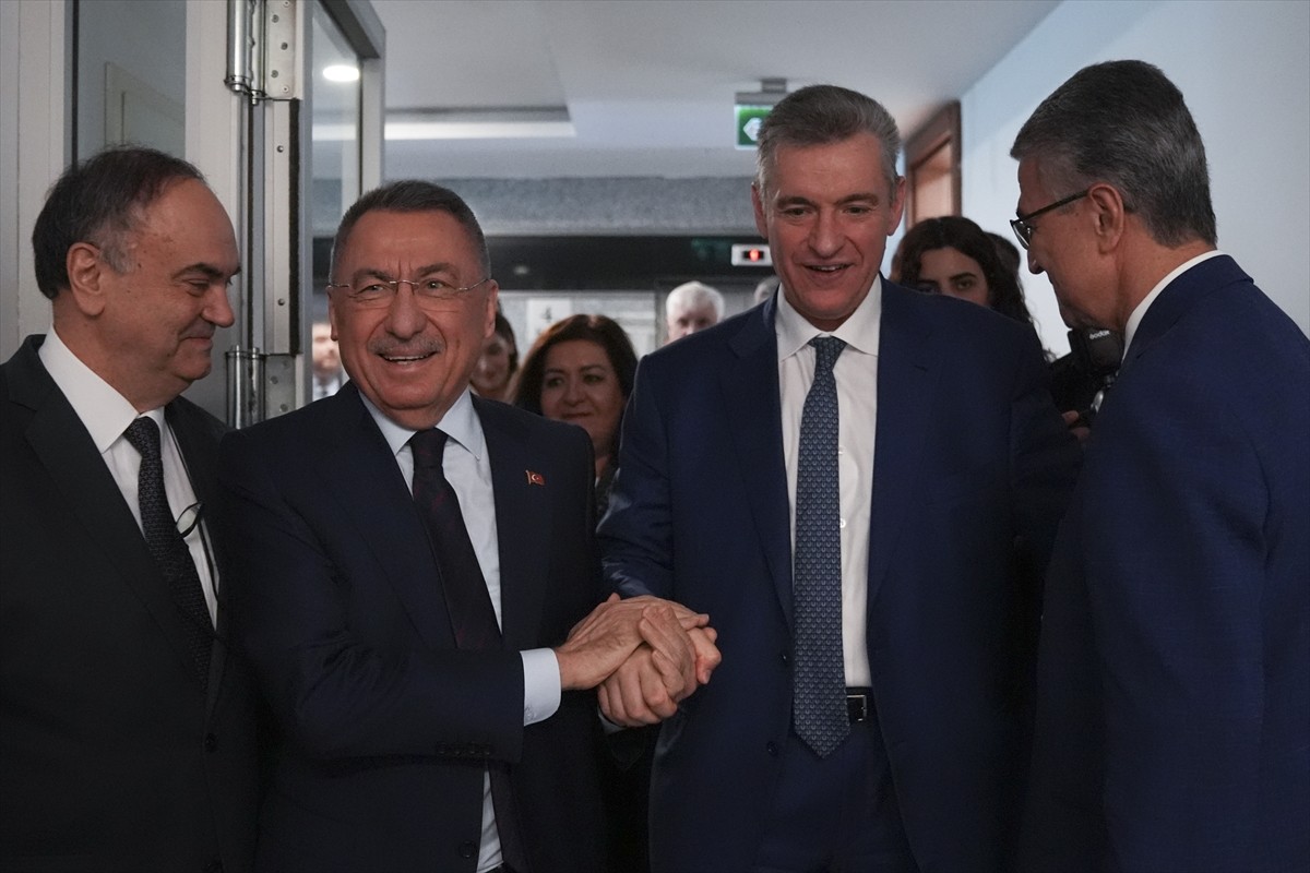 TBMM Dışişleri Komisyonu Başkanı Fuat Oktay (sol 2), Rusya Federal Meclisi Devlet Duması Dışişleri...