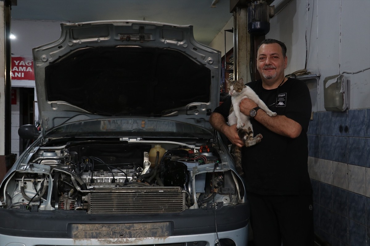 Trabzon'un Akçaabat ilçesindeki küçük sanayi sitesi esnaflarından Yusuf Şahinkaya tarafından tüm...