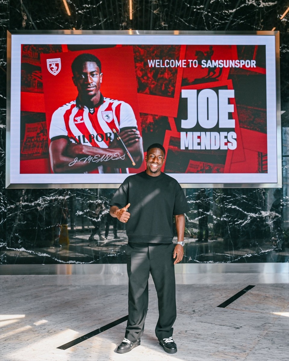 Trendyol Süper Lig ekiplerinden Samsunspor, İsveçli futbolcu Joe Mendes'i renklerine kattı.