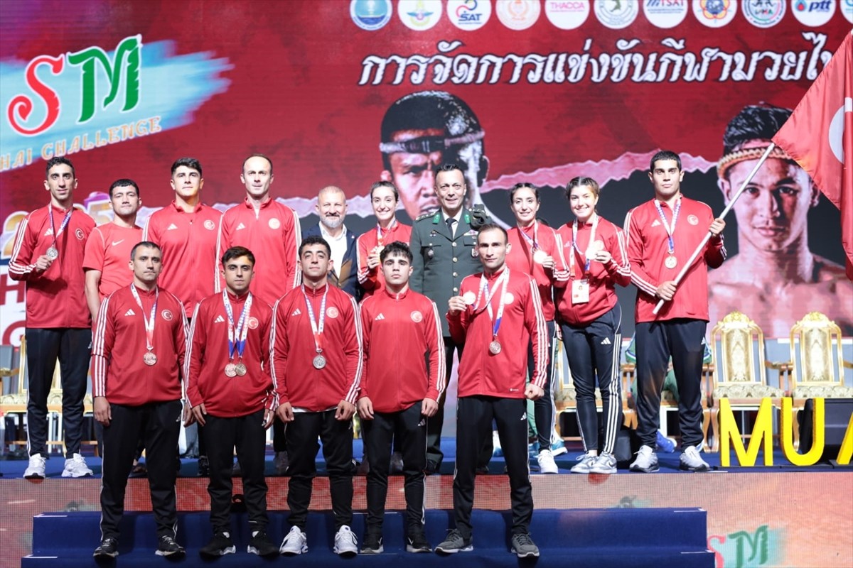 Türk Silahlı Kuvvetleri (TSK) Muaythai Milli Takımı, Tayland'ın başkenti Bangkok'ta düzenlenen...