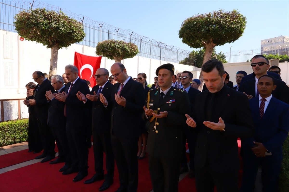 Türkiye'nin Kahire Büyükelçiliği, "15 Temmuz Demokrasi ve Milli Birlik Günü" dolayısıyla anma...