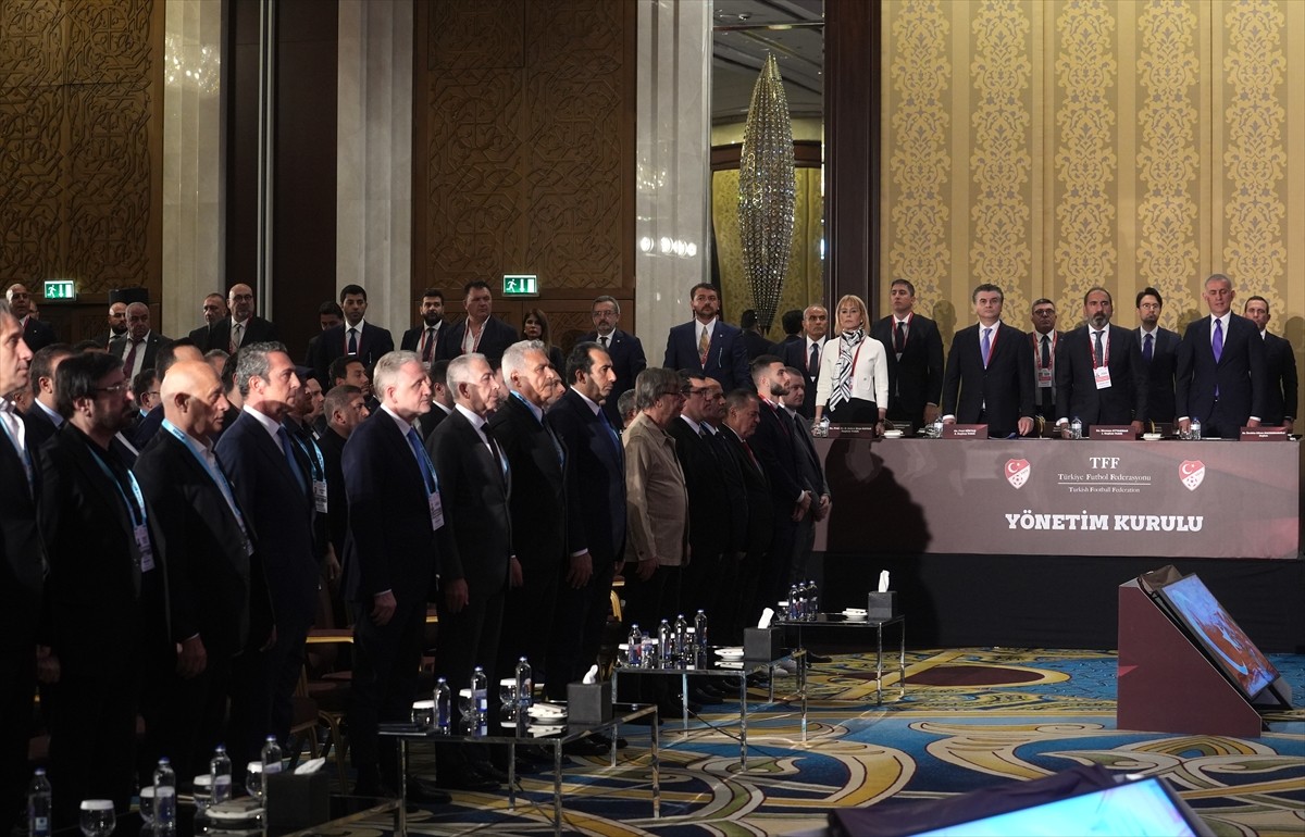 Türkiye Futbol Federasyonu (TFF) Olağan Mali Genel Kurulu, Ankara'da başladı. Ankara JW Marriott...