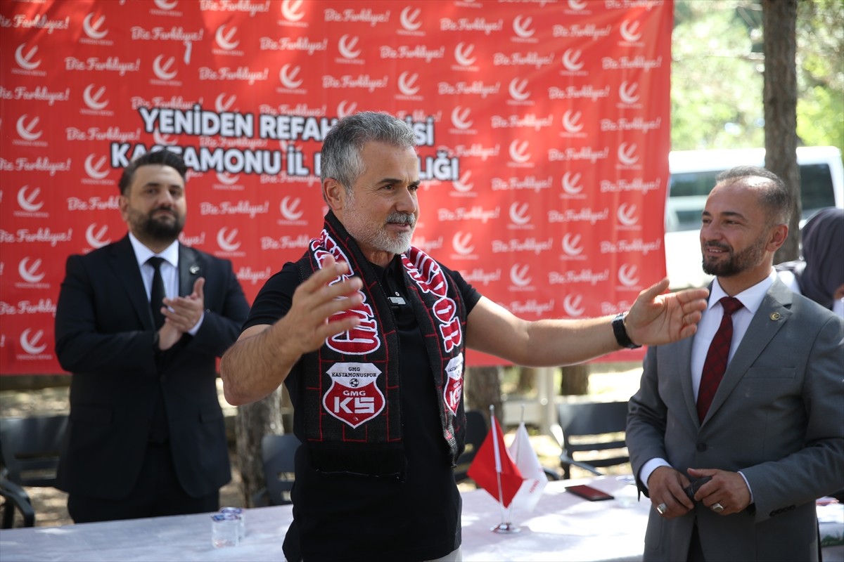 Yeniden Refah Partisi Genel Başkan Yardımcısı Suat Kılıç, Kastamonu Kadıdağı Piknik Alanı'nda...