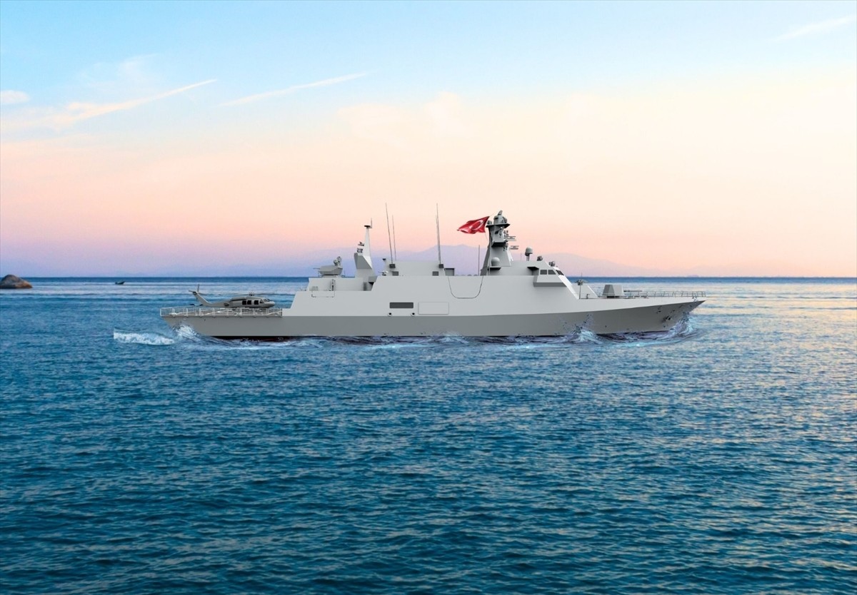 Açık Deniz Karakol Gemisi Projesi kapsamında inşa edilecek 4 geminin helikopter platformları...