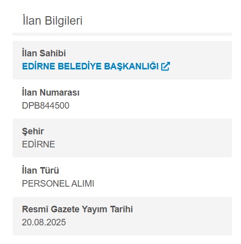 Afyon, Antep, Ankara ve Edirneliler dikkat! Lise, ön lisans ve lisans mezunları için yeni kapılar aralandı